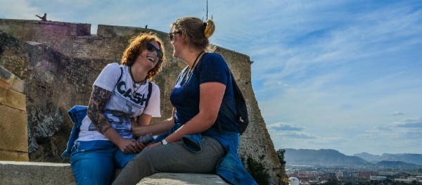 Michèle (26 ans) et Sanne (21 ans)