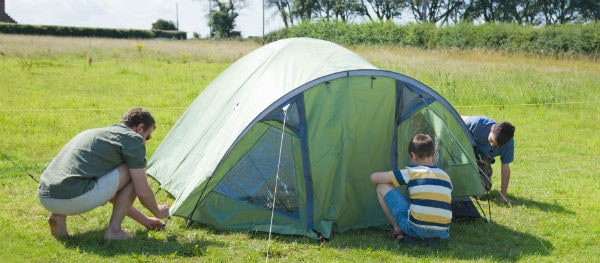 tent opzetten