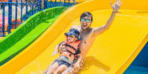 Top 5: waterglijbanen op de camping
