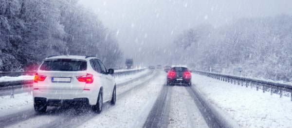 Onder winterse omstandigheden is het in Duitsland verplicht om winterbanden te gebruiken