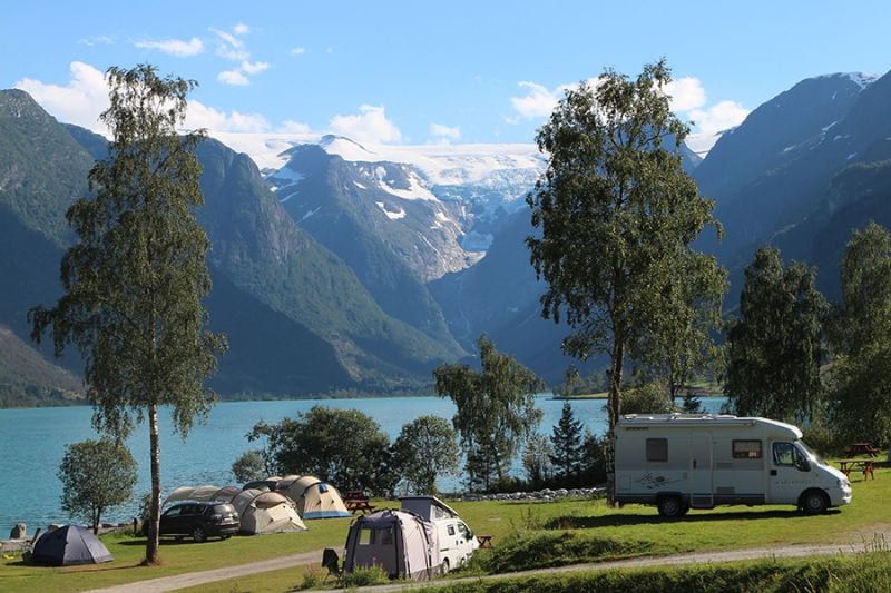 Camping Noorwegen