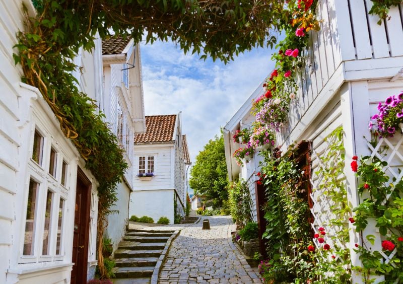 Oude stad van Stavanger