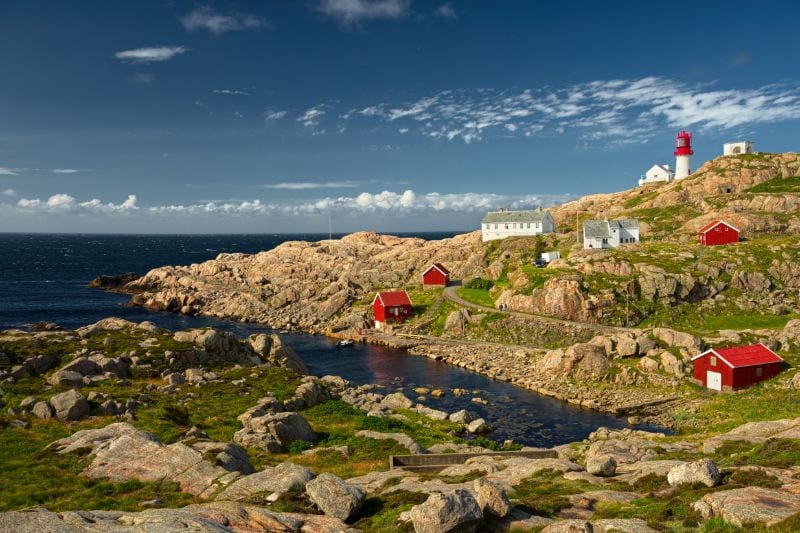 Lindesnes en de vuurtoren Lindesnes fyr