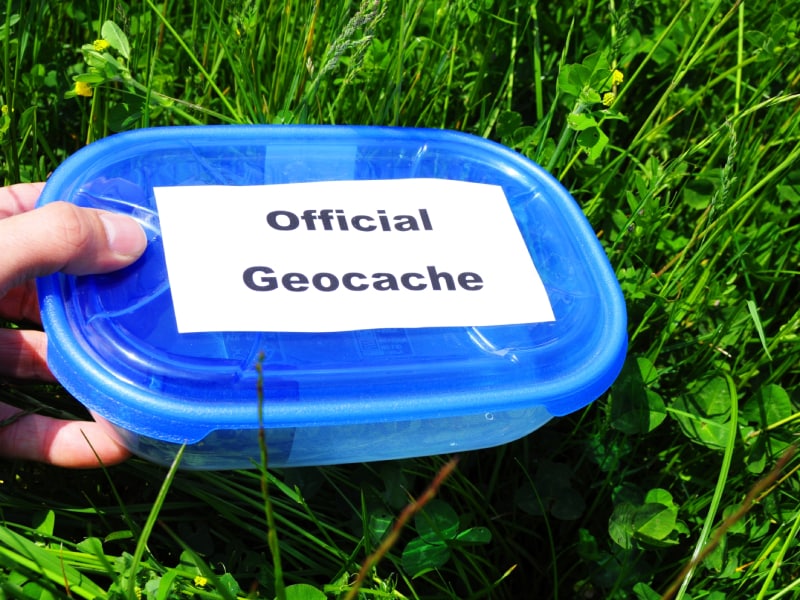 Geocaches komen in alle soorten en maten