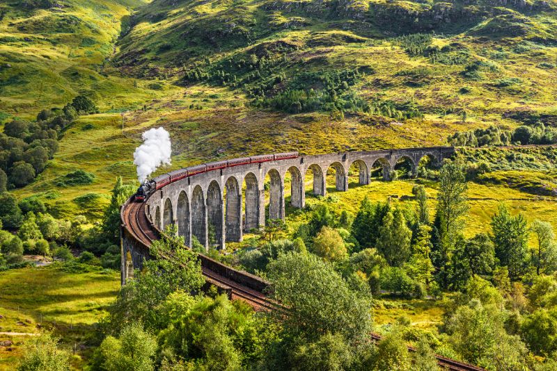 Campingurlaub in Schottland Harry Potter