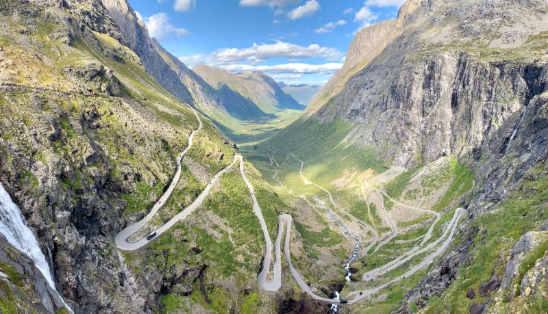 La Trollstigen en Norvège