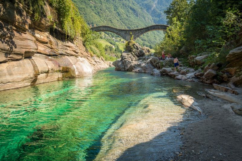 Valle Verzasca Ponte dei Salti