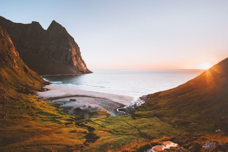 Lofoten Noorwegen natuur