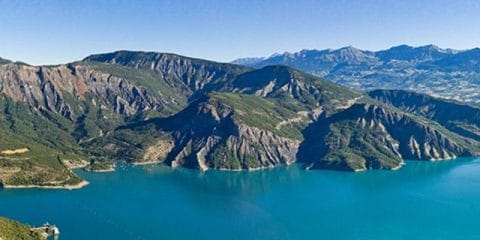 Actief in de Zuid-Franse Alpen, in de stroom van de Durance