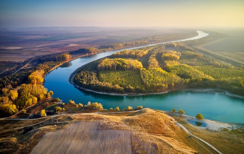 Kamperen aan de Donau