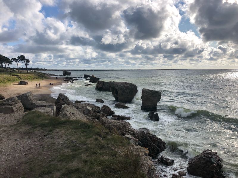 De indrukwekkende noordelijke vesting bij Liepāja.