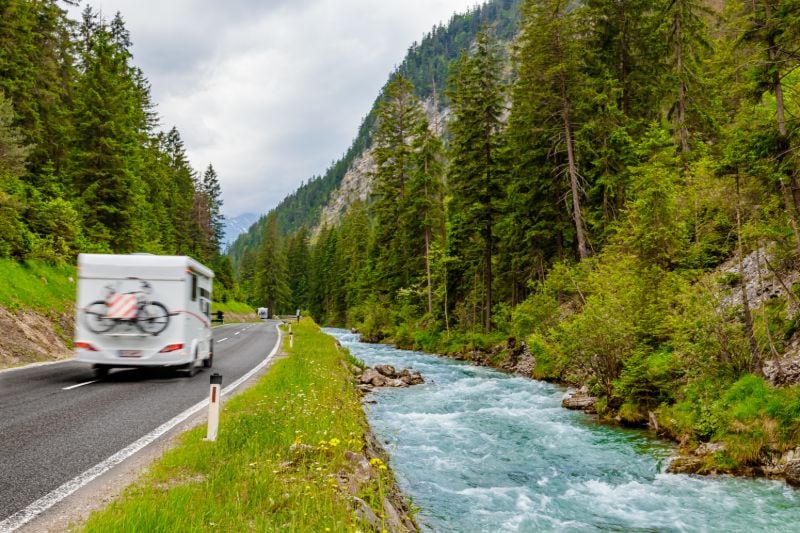 Verkeersboetes voor campers