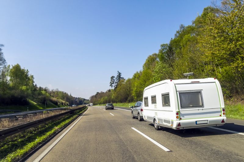 Verkeersboetes voor caravans