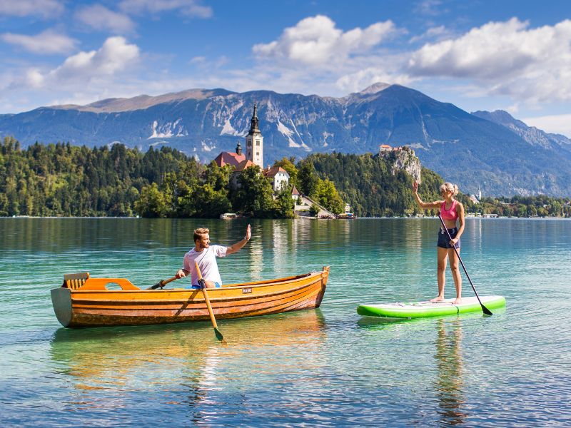 Popluire camping Slovenië Bled