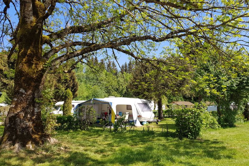 Camping Au Clos de la Chaume Vogezen Frankrijk