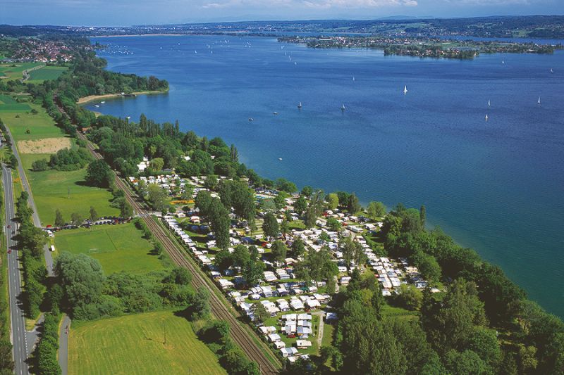 Camping William aan de Bodensee Duitsland