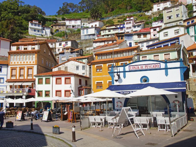 Cudillero in Spanje