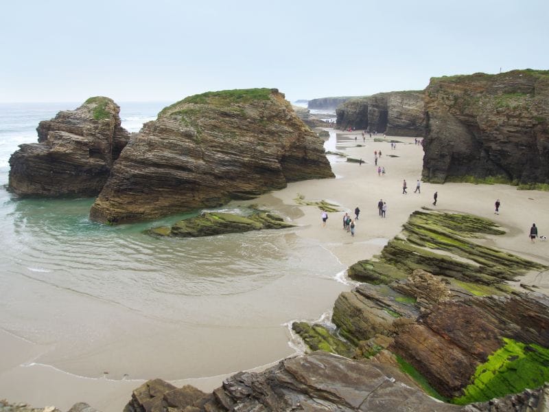 Praia das Catedrais, oftewel "Kathedraalstrand", 