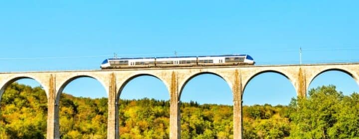 Kamperen met de trein in Frankrijk