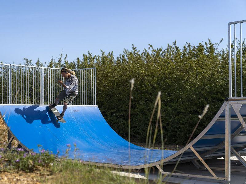 Pumptrack Camping Domaine de la Dragonnière