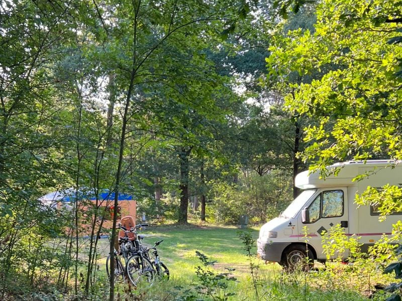 Kamperen in de natuur op de Veluwe