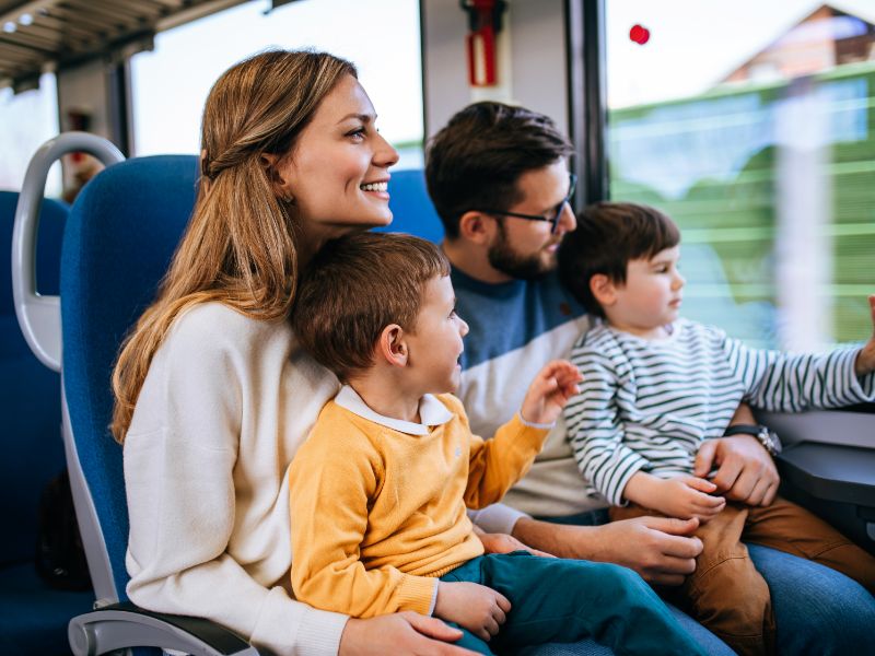 Treinreizen naar Frankrijk met kinderen