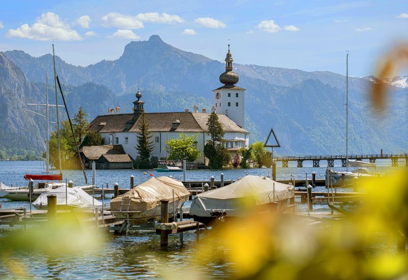 Salzkammergut Gmunden TraunseeSchloss