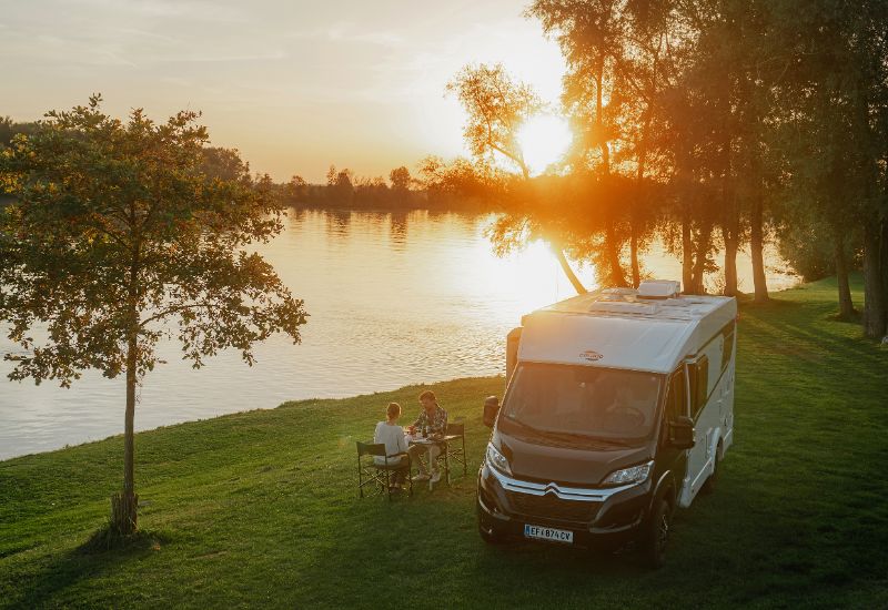 Camping Au aan de Donau