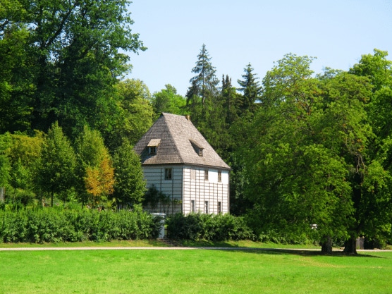 Oranjeroute Weimar Goethes tuinhuis