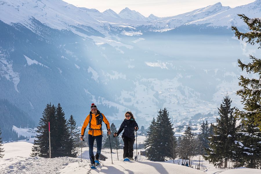 Sneeuwschoenwandelen Berner Oberland