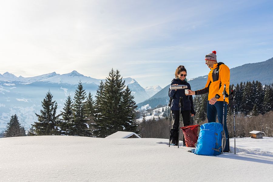 Sneeuwschoenwandelen Berner Oberland