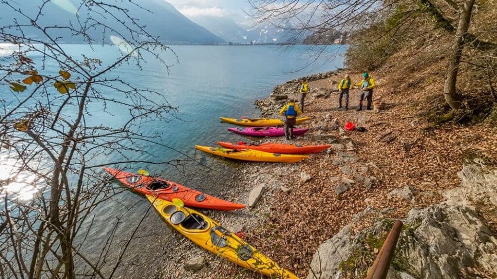 Kajakken Brienzersee