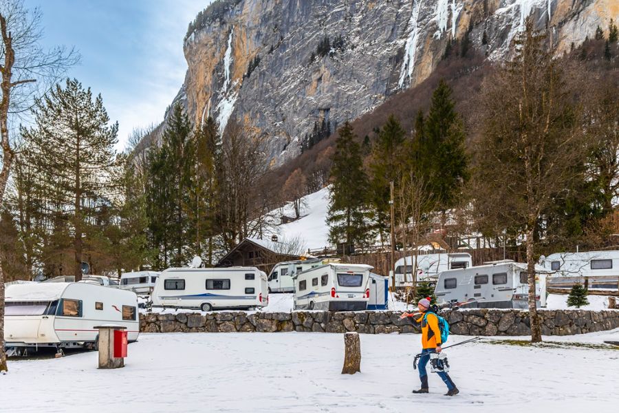 Camping Jungfrau in Lauterbrunnen