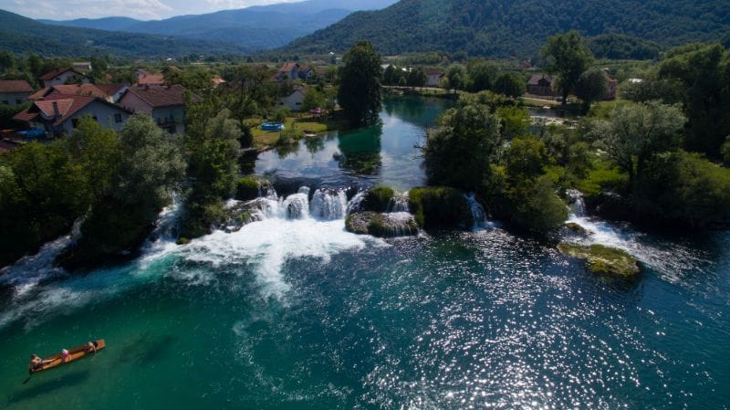 Nationalpark Una in Bosnien