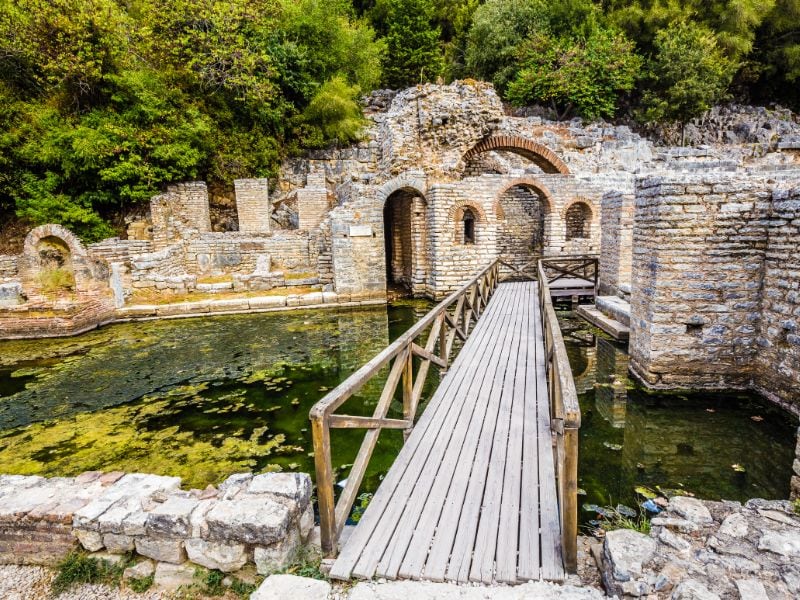 Butrint Nationaal Park Albanië