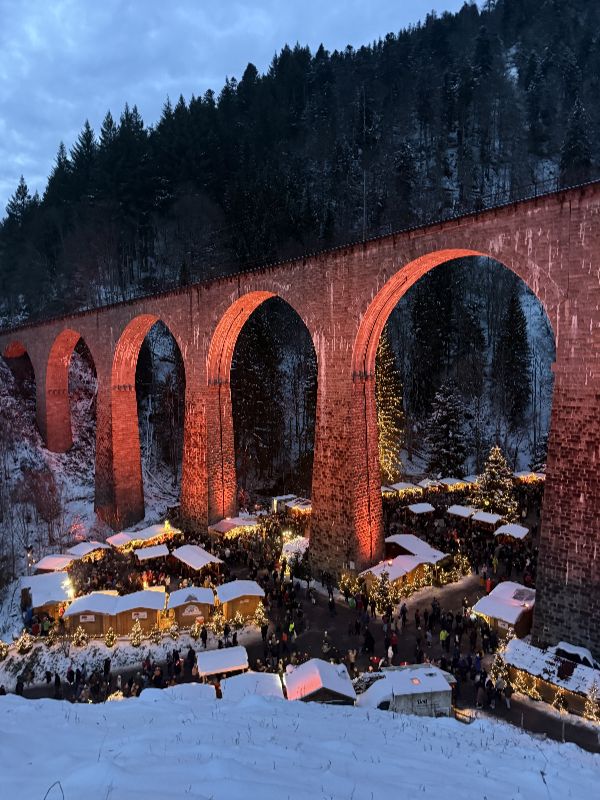 kerst in de Ravennakloof Duitsland