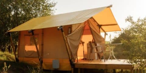 Safaritent met eigen sanitair in Nederland? 7 campings met luxe safaritent