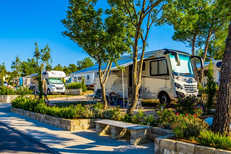 Beste camperplaatsen in Kroatië