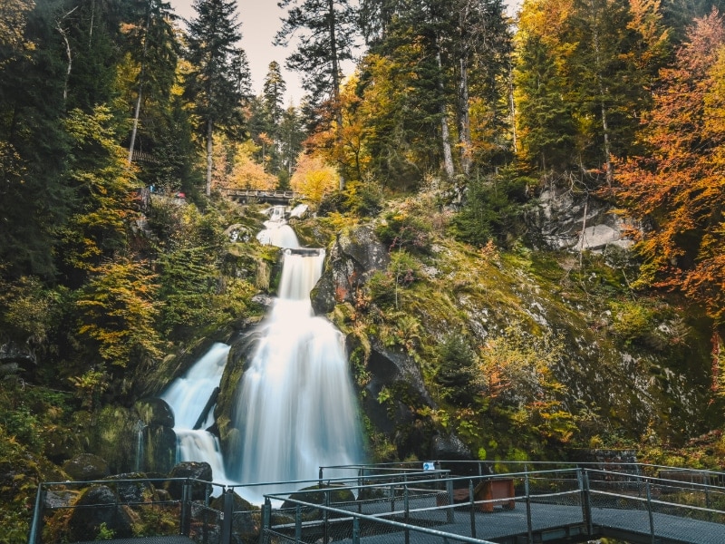 De watervallen van Triberg zijn prachtig en een bezoekje waard.