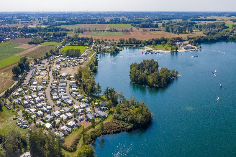 Campings vlak over de grens: Camping amici lodges