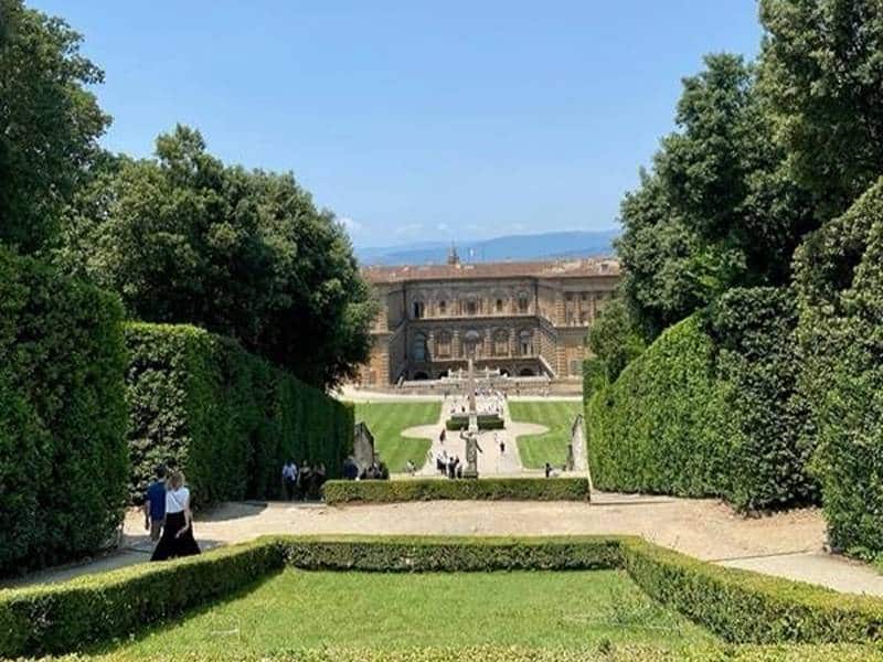 Boboli-tuinen bij het Pitt paleis