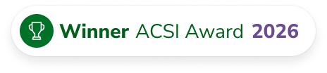 ACSI Award winnaar