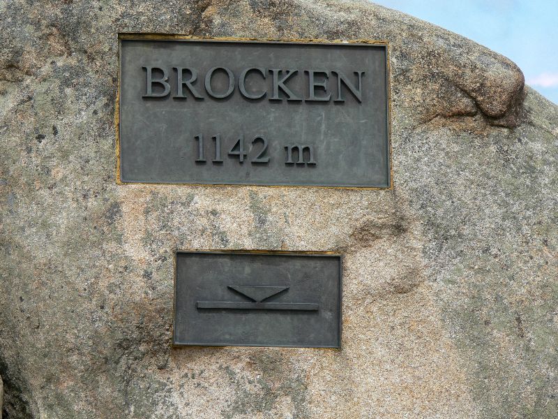 Brocken Harz Duitsland