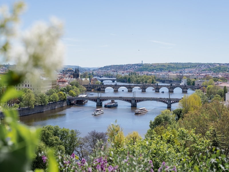 Letna Park in Praag