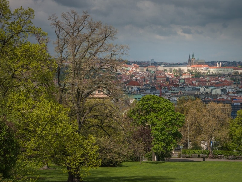Riegrovy Sady Park Praag