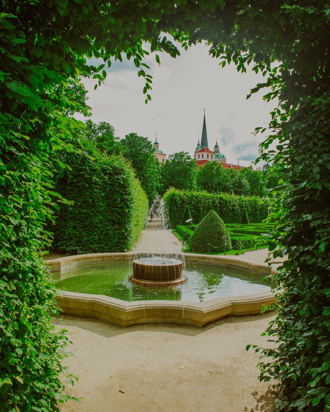 Wallenstein-tuinen Praag